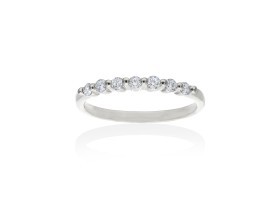 Ring   in 18kt white Gold and diamonds