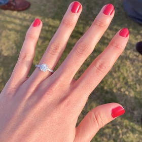 Ring in 18kt. Gold and diamonds