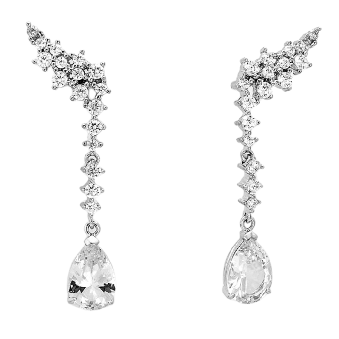 Earrings ELLA  in silver