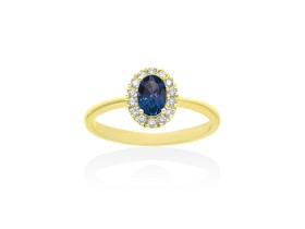 Ring   in 18kt Weißgold und Diamanten