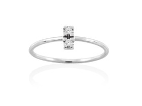 Ring in 18kt. Gold and diamonds