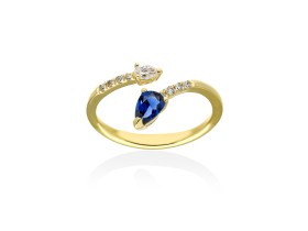 Ring   in 18kt yellow Gold and diamonds