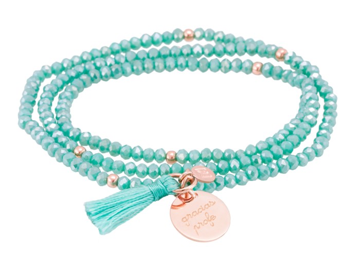 Bracelet ZEN PARAIBA mit medal