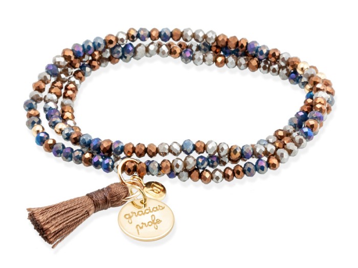 Pulsera ZEN CHOCOLATE con profe