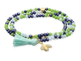 Bracelet ZEN NENUFAR mit Biene
