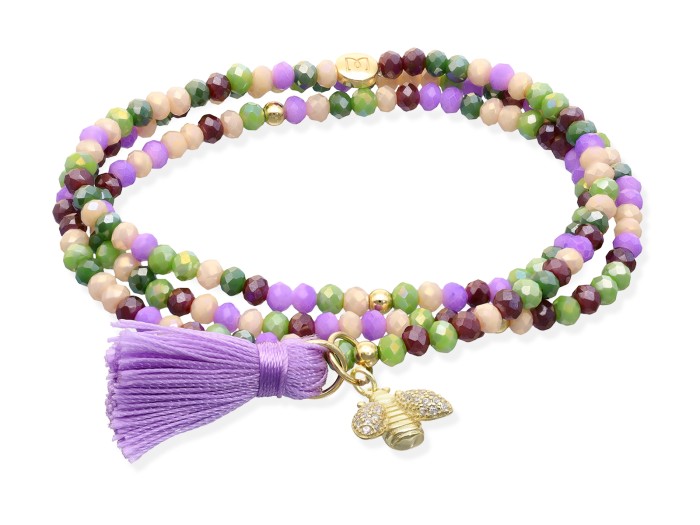 Bracelet ZEN PROVENZA mit Biene