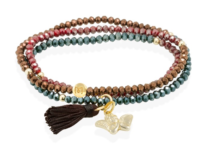 Bracelet ZEN TERRE mit Engel