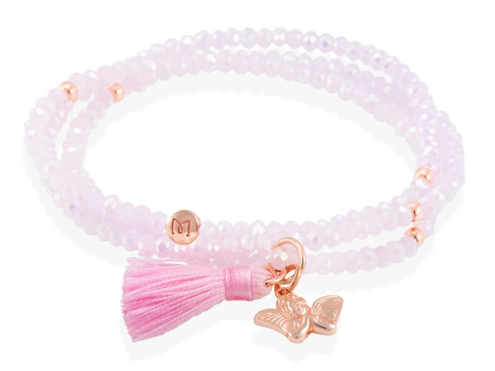 Bracelet ZEN ROSE mit Engel