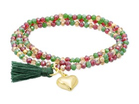 Bracelet ZEN HOLLY mit Herz Charme