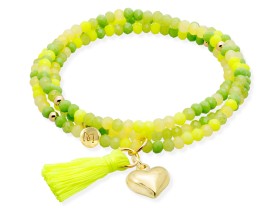 Bracelet ZEN LIMA mit Herz Charme