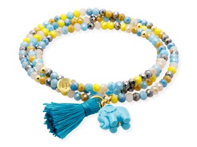 Bracelet ZEN FORMENTERA mit Elefant