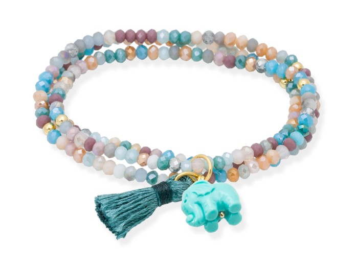 Bracelet ZEN OCEANIA mit Elefant