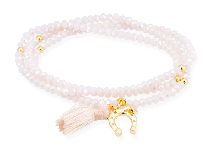 Bracelet ZEN  in golden silver