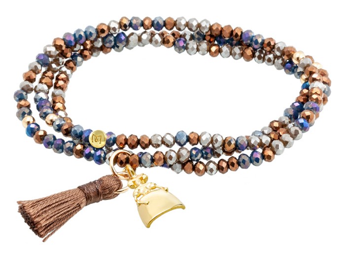 Bracelet ZEN CHOCOLATE with Menina