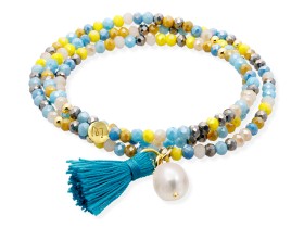 Bracelet ZEN FORMENTERA with pearl