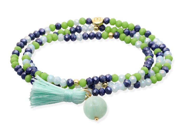 Bracelet ZEN NENUFAR with gemstone