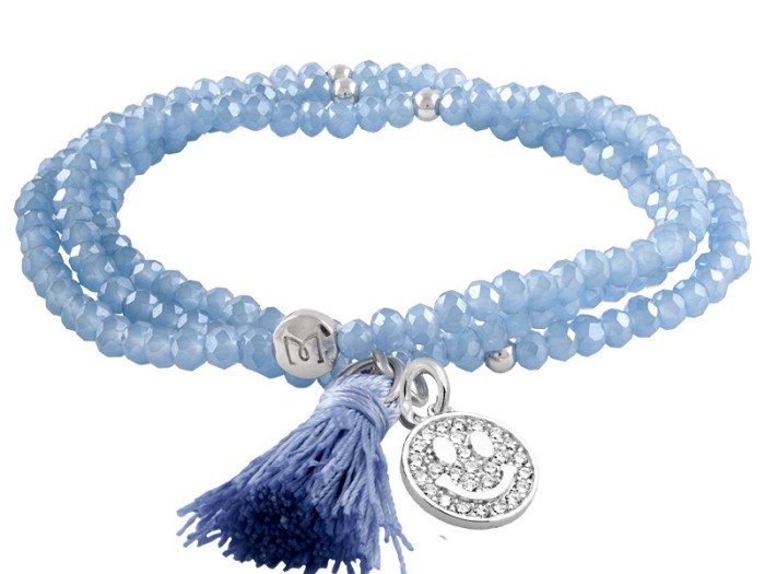 Pulsera ZEN BLUE con Smile