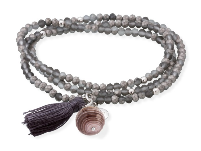 Pulsera ZEN GRAFITO  con piedra natural