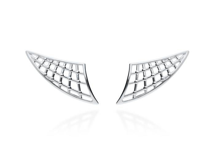 Pendientes de plata trepador EMPIRE