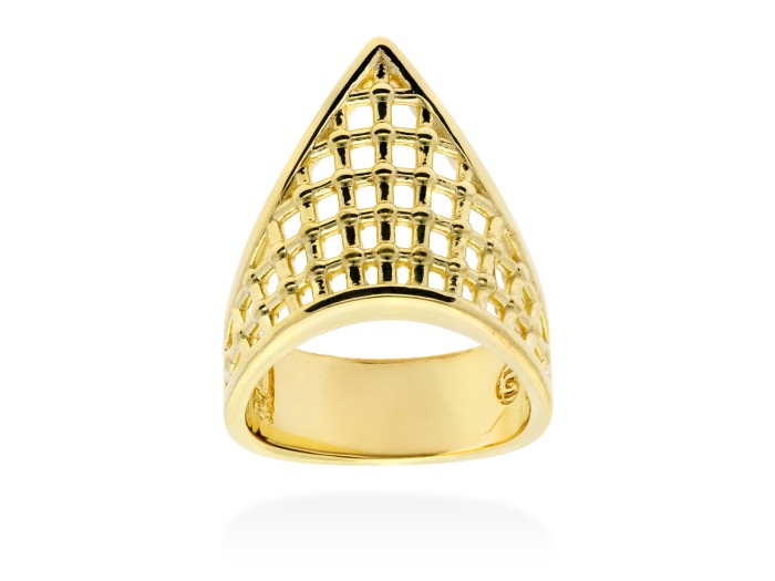 Anillo de plata lanzadera EMPIRE