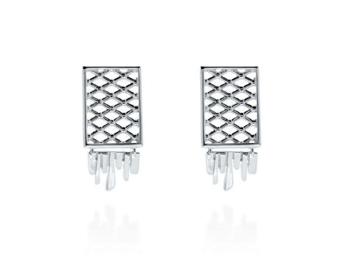 Earrings VANDERBILT in silver