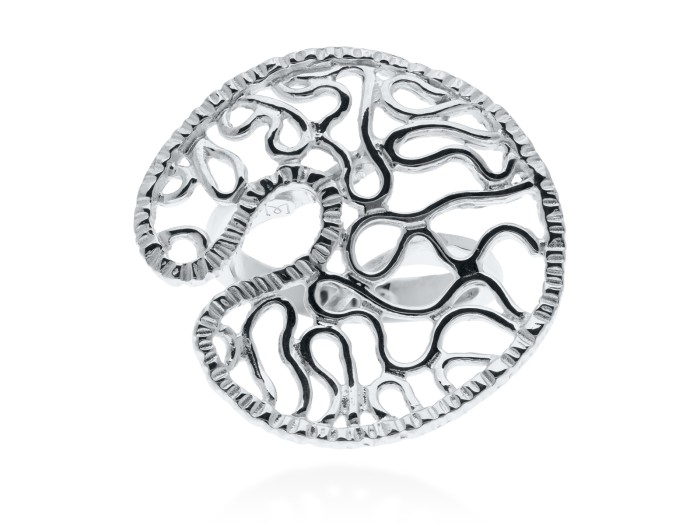 Ring HIGH LINE in silver