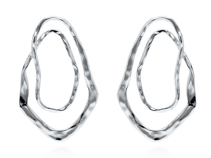 Ohrringe GUGGENHEIM max in silber