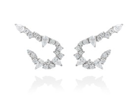 Ohrringe CASILDA  in silber
