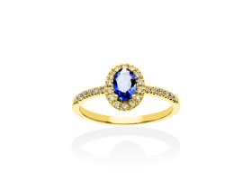 Ring   in 18kt Weißgold und Diamanten