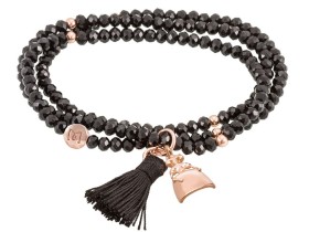 Bracelet ZEN BLACK with Menina