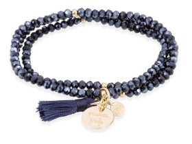Pulsera ZEN AZUL NOCHE con profe