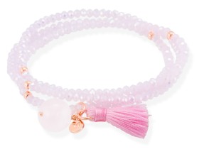 Pulsera ZEN ROSA con piedra natural