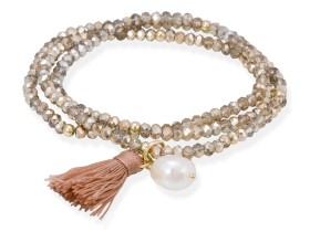 Pulsera ZEN ORO con perla