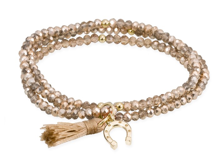 Pulsera ZEN ORO con herradura