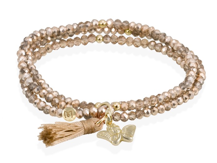 Bracelet ZEN GOLD mit Engel